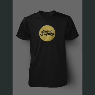 Illustration for article titled Feminist As Fuck tshirts for sale on DFTBA